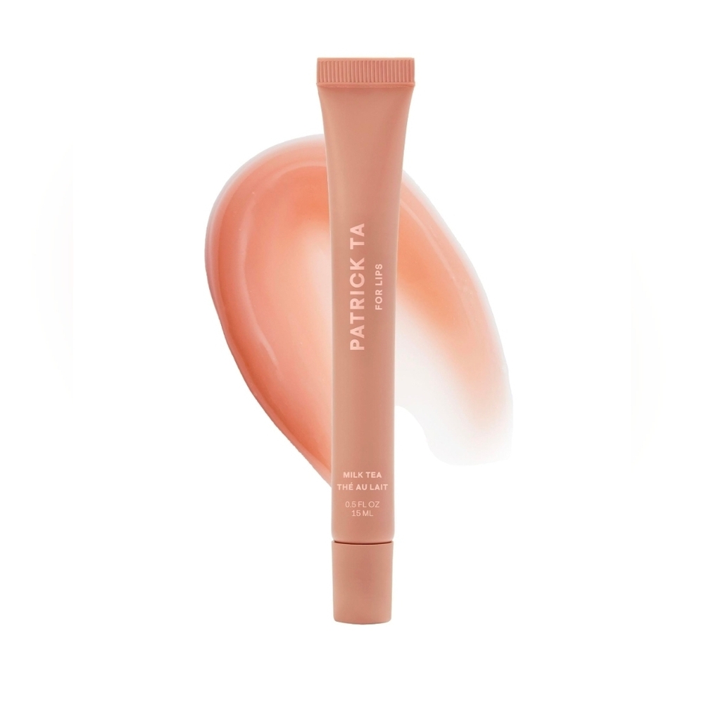 PATRICK TA Major Moisture Smoothing and Hydrating Tinted Lip Balm MILK TEA. BNIB